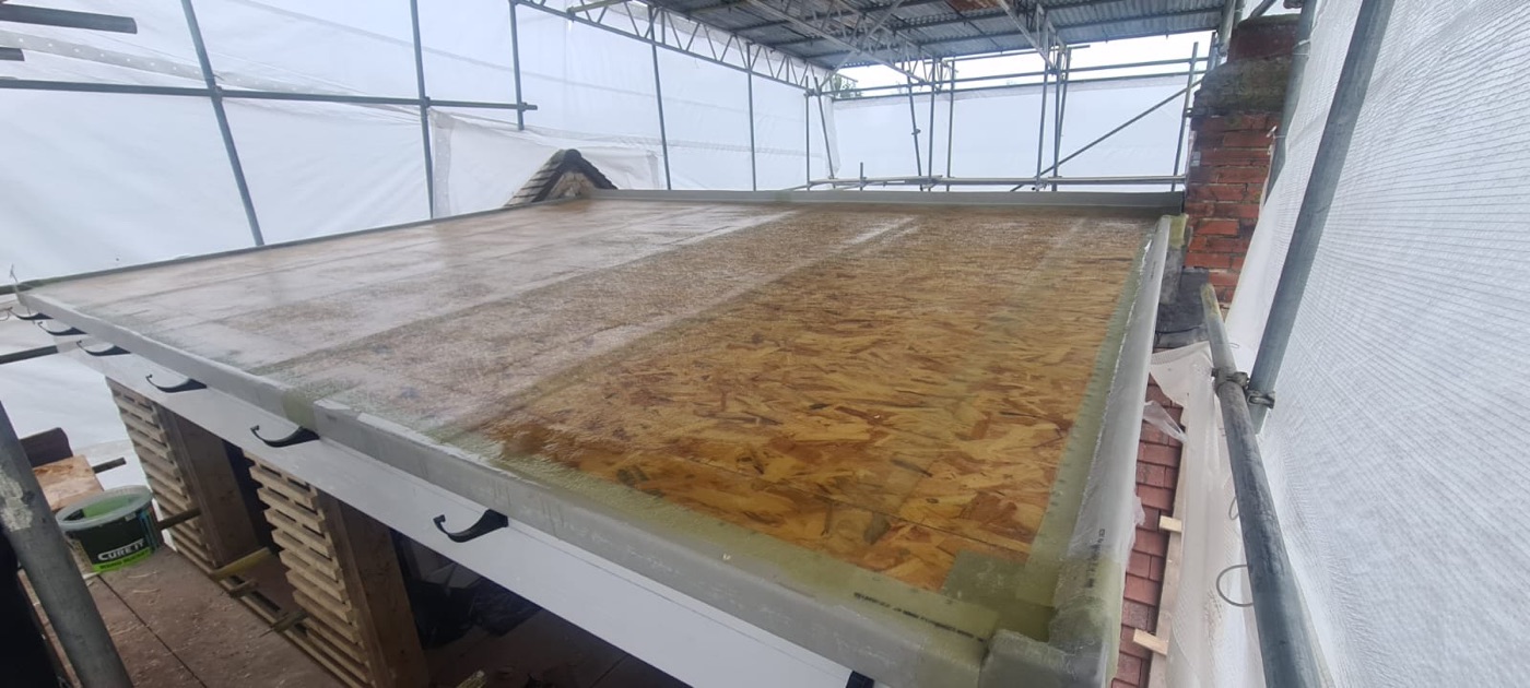 Swift Roofers flat roofing project 3